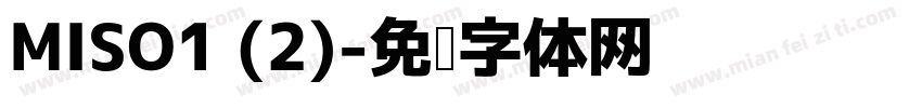 MISO1 (2)字体转换